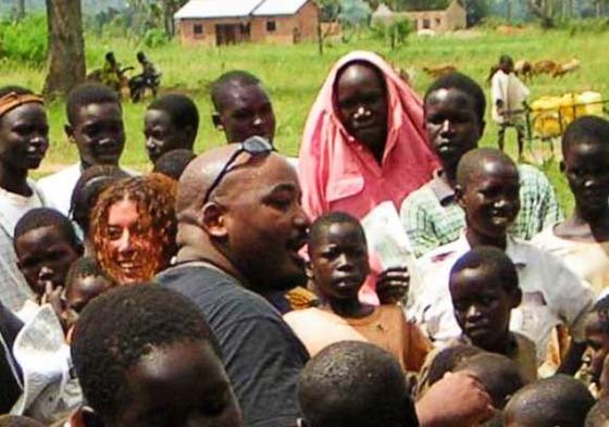 Darell Blocker in Uganda