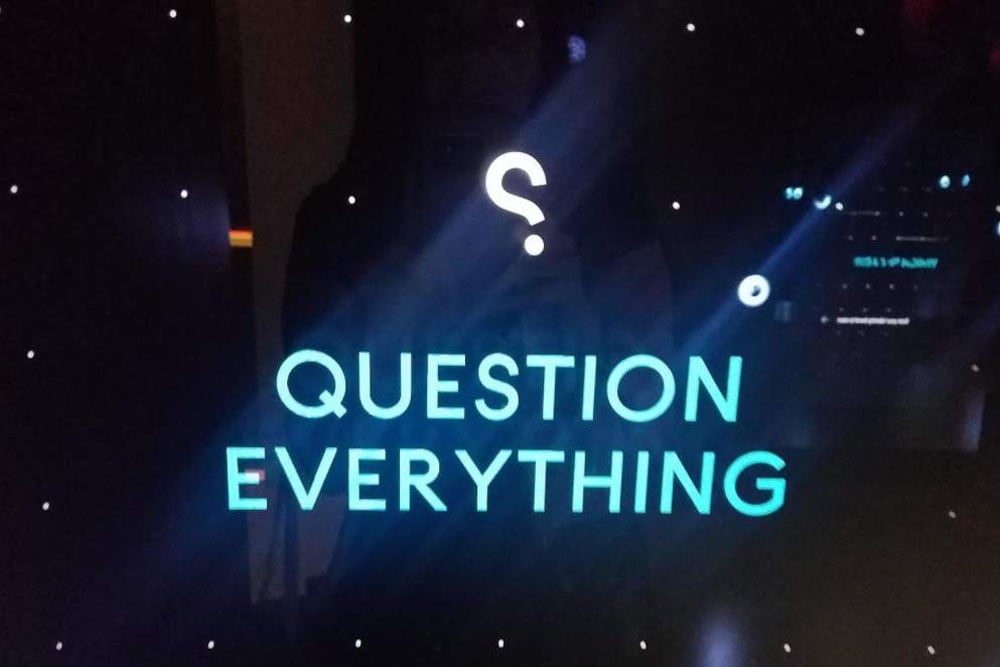 Question Everything @ SPYSCAPE